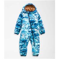 Baby ThermoBall One-Piece Snow Suit - Acoustic Blue Snow Peak Mountains Print
