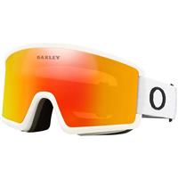 Oakely Target Line M Goggles - Matte White Frame w/ Fire Iridium Lens (OO7121-07) - Oakely Ridge Line M Goggles                                                                                                                           