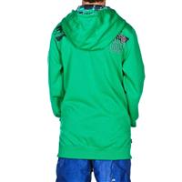 Mustard Long Fleece Full Zip (Black) - Poison