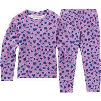 Youth Minishred Fleece Set - Pop Cheetah