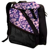 XTW Ski Boot Bag - Purple Pink Floral