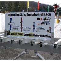 Ski Key Lock for Skis and Snowboards