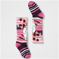 Kids Wintersport Full Cushion Yeti Pattern OTC Socks - Moonbeam