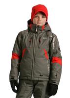 Boys Avenger Jacket (Dark Shadow/Volcano) - Closeout - 2010 Boys Avenger Jacket (Dark Shadow/Volcano) - Closeout