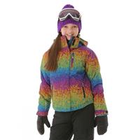 Girl's Naquita Jacket - Light Bright Print