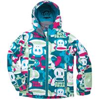 Girls Illusion Insulated Jacket (Teal) - Teal Illusion