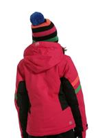 Girls Tiffany Jacket (Fuchsia) - Back View