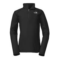 The North Face Glacier 1/4 Zip - Girl's - TNF Black (CC23) - Girl's Glacier 1/4 Zip
