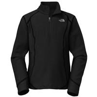The North Face Glacier 1/4 Zip - Girl's - TNF Black (A9DU) - Girl's Glacier 1/4 Zip