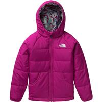 Youth Reversible Perrito Hooded Jacket - Fuschia Pink