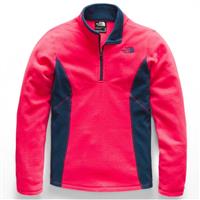 The North Face Glacier 1/4 Zip - Girl's - Atomic Pink - Girl's Glacier 1/4 Zip