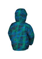 Toddler 30X Jacket (Deep Water Blue Print) - Back View
