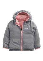 Infant Reversible Perrito Jacket - Peach Pink / Meld Grey - TNF Infant Reversible Perrito Jacket - WinterKids.com                                                                                                 