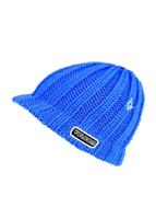 Trucker Visor Beanie (Cyan) - Trucker Visor Beanie (Cyan)