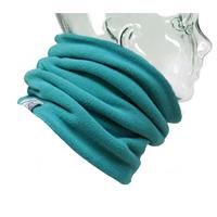 Youth Double-Layer Neckwarmer - Turquoise - Youth Double-Layer Neckwarmer - WinterKids.com                                                                                                        