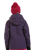 Girls Tracker Insulated Jacket (Purple) - Back View
