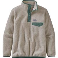 Girl's Lightweight Synchilla Snap-T Pullover - Oatmeal Heather (OAT)