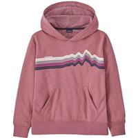 Youth LW Graphic Hoody Sweatshirt - Youth - Ridge Rise Stripe / Light Star Pink (RISP)