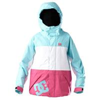 Girls Amo Jacket (White/Crazy Pink/Blue Radiance) - White / Crazy Pink / Blue Radiance