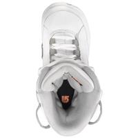 Grom Lace Boot (White / Silver) - Closeout - White / Gray
