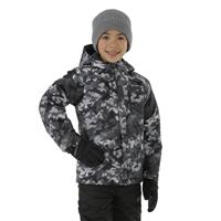 Columbia Lightning Lift Jacket - Boy's - Shark Brushed Camo