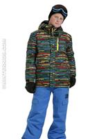 Boys Cronos Down Jacket (Black) - Alternate View