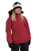 Girls Luna Jacket (Pop/Black) - Girl's Luna Jacket (Pop/Black)