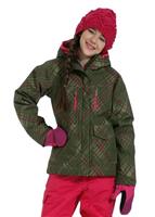 Girls Chic to Peak 3-in-1 Parka (Surplus Green/Very Pink) - 2011 Girls Chic to Peak 3-in-1 Parka (Surplus Green/Very Pink)