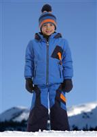 Boys DoubleDiamond Jacket (Electric Blue) - Alternate View