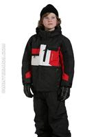 Boys Hixcy Jacket (Black Denim) - Alternate View