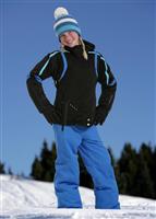 Girls Amber Jacket (Diva Blue) - Alternate View