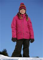 Girls Rosalee Jacket (Magenta) - Alternate View