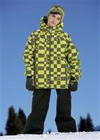 Boys Imperial Insulated Jacket (Acid Skurvy Check) - Alternate View