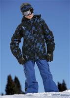 Boys Mix Insulated Jacket (Royal Fade) - Alternate View