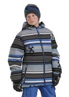 Boys Stripe Insulated Jacket (Royal Skurvy Stripe) - 'Boy's Stripe Insulated Jacket (Royal Skurvy Stripe)
