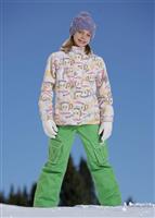 Girls Doodilush Insulated Jacket (Apple) - Alternate View                                                                                                                                        