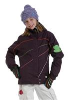 Girls Lumina Insulated Jacket (Grape Linen) - Girl's Lumina Insulated Jacket (Grape Linen)