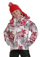 Bitsy Lola Jacket (White Multi Swirl Print) - '2011 Bitsy Lola Jacket (White Multi Swirl Print)
