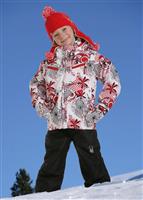 Bitsy Lola Jacket (White Multi Swirl Print) - Alternate View