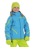 Girls Exhilaration Jacket (Blue Bay/Sharp Lime) - Girls Exhilaration Jacket (Blue Bay/Sharp Lime)