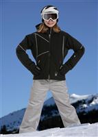 F11 Girls Project Jacket (Black Matrix Deboss) - Alternate View