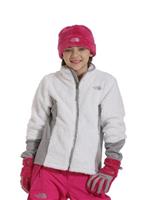 Girls Blizzard Fleece Jacket (TNF White) - Girls Blizzard Fleece Jacket (TNF White)