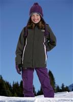 Girls Athenia Triclimate 3-in-1 Jacket (Graphite Grey) - Alternate View