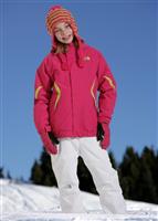 F11 Girls Boundary Triclimate 3-in-1 Jacket (Fusion Pink) - Alternate View