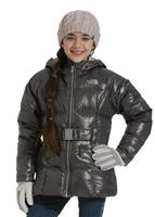Girls Cocolee Down Jacket (Graphite Grey) - Girls Cocolee Down Jacket (Graphite Grey)
