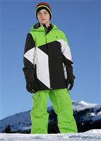 Merit Insulated Jacket (White) - Alternate View                                                                                                                                        