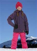 Girls Tracker Insulated Jacket (Purple) - Alternate View