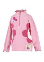 Girls GaGa Fleece Top (Bubble Pink) - Studio Shot