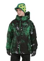 Boys Mannual Bricks Insulated Jacket (Kelly) - Boys Mannual Bricks Insulated Jacket (Kelly)
