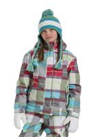 Girls Smarty Chloe Insulated 3-in-1 Jacket (Tutti Frutti Plaid) - Girl's Smarty Chloe Insulated 3-in-1 Jacket (Tutti Frutti Plaid)                                                                                      